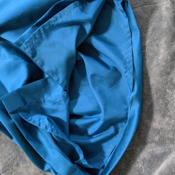 Sexy David's Bridal Cerulean Blue Cocktail Dress Hemmed short size 8 beautiful - Picture 5 of 5